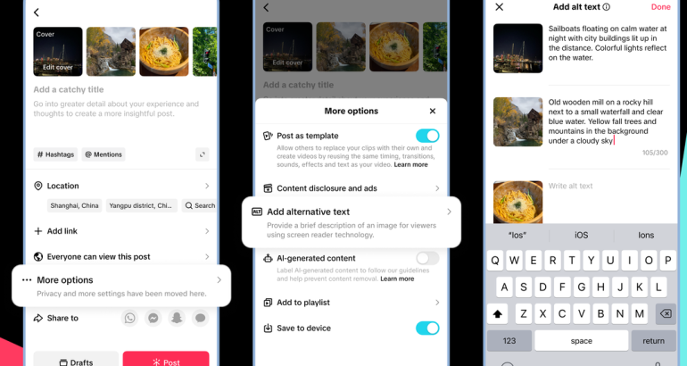 TikTok-ai-generated-alt-text